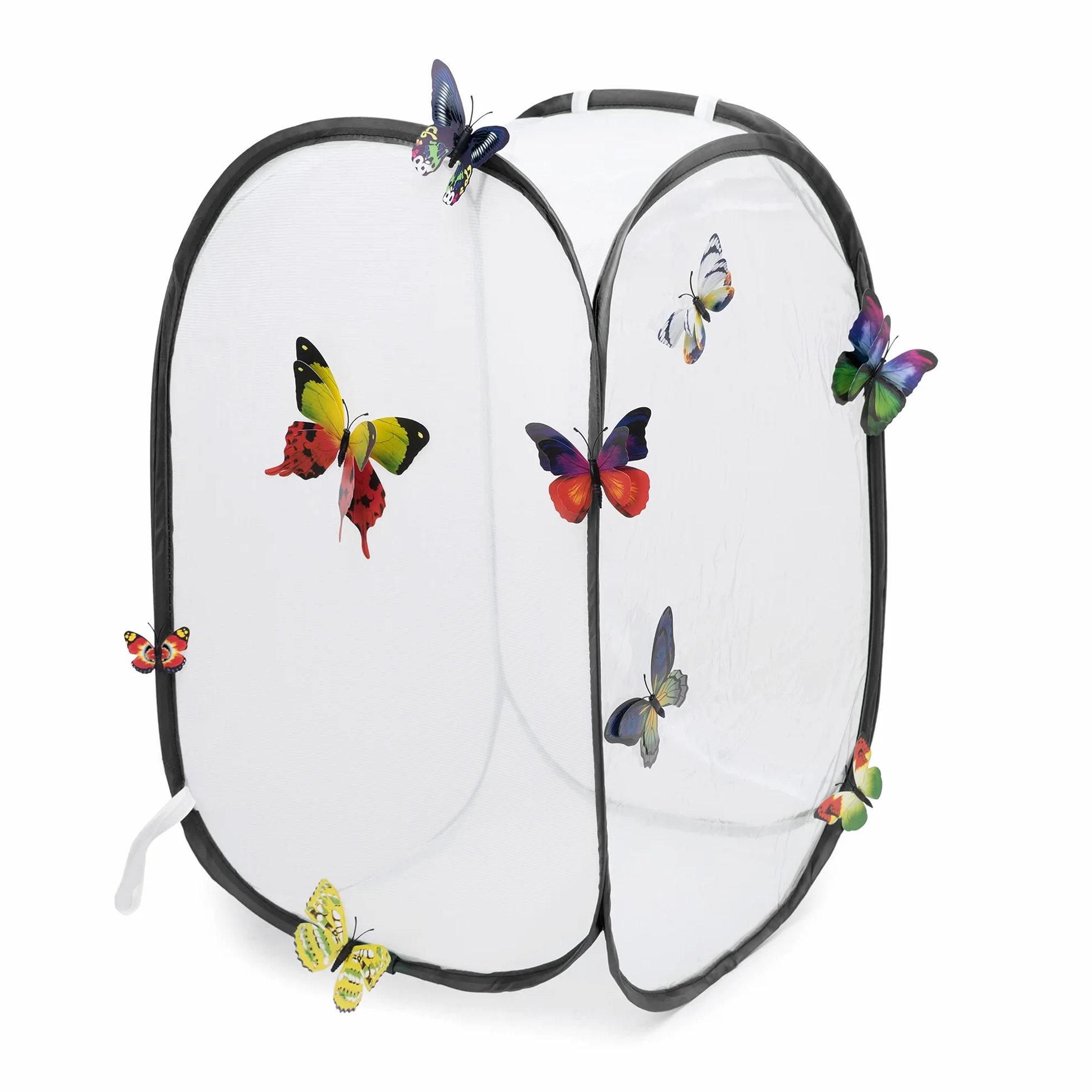Hyindoor Insekt Und Schmetterling Habitat Käfig Terrarium Schutz Käfig Schwarz