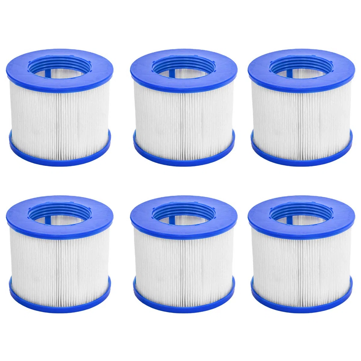 CosySpa Ersatz Whirlpool Filter | hochwertiger Filterkartusche für Whirlpool als Standard oder Einschrauben erhältlich | Einzeln, 6er- oder 12er-Set erhältlich (6er-Set, Einschrauben)