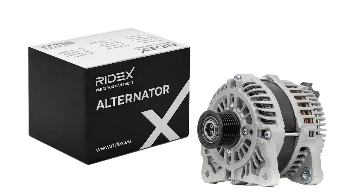 RIDEX 4G0768 Lichtmaschine 185A Generator LiMa 12V Alternator mit Freilaufriemenscheibe Kompatibel mit RENAULT Master 3 Kasten FV 2310000Q8E 1695662680 1695662780