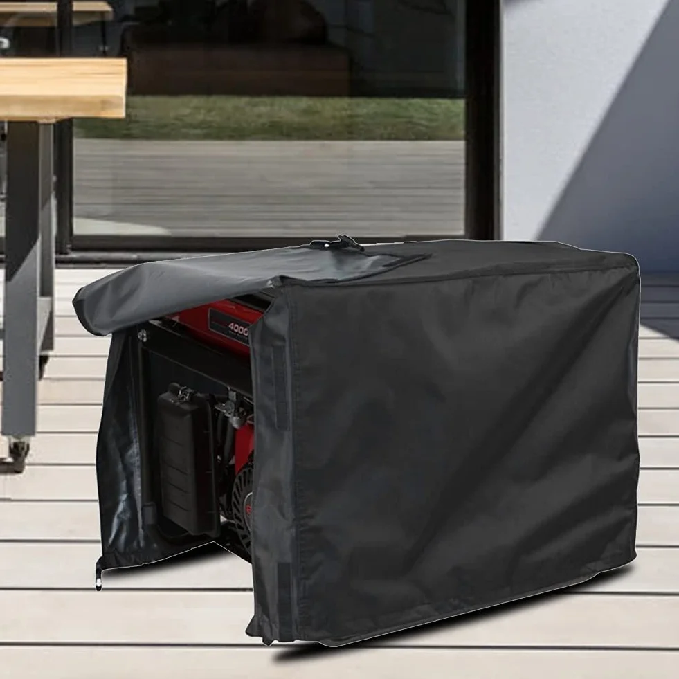 Generator-Abdeckung, Schweißmaschinen-Abdeckung, Schweißer-Staubschutz, Schutzhülle Für Outdoor-Stromgeräte, Wasserdicht, Winddicht, Schneefest, Staubdicht, Schutzhülle (Schwarz)