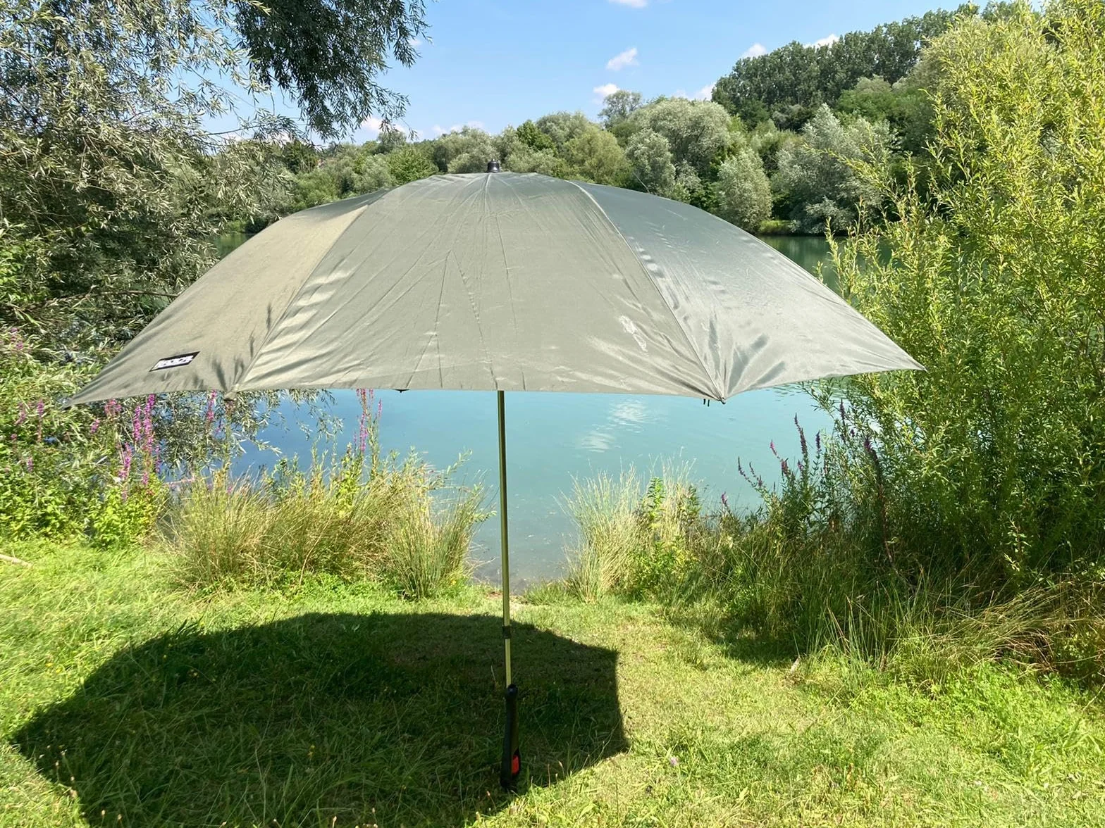 Krinner Vario Drill Sonnenschirmständer Sonnenschirmhalter Bodendübel schwarz für Strand Erde Wiese Garten Freizeit und Camping Made in Germany, 20006