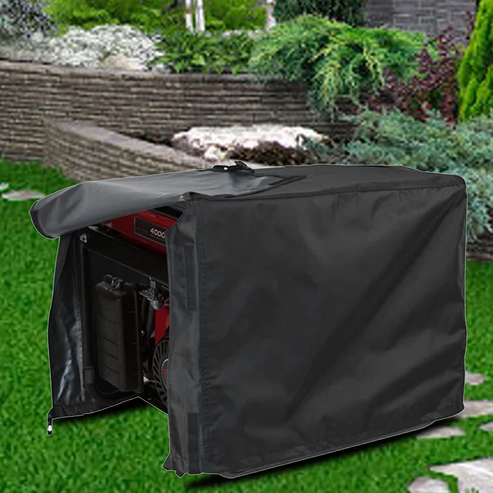 Generator-Abdeckung, Schweißmaschinen-Abdeckung, Schweißer-Staubschutz, Schutzhülle Für Outdoor-Stromgeräte, Wasserdicht, Winddicht, Schneefest, Staubdicht, Schutzhülle (Schwarz)
