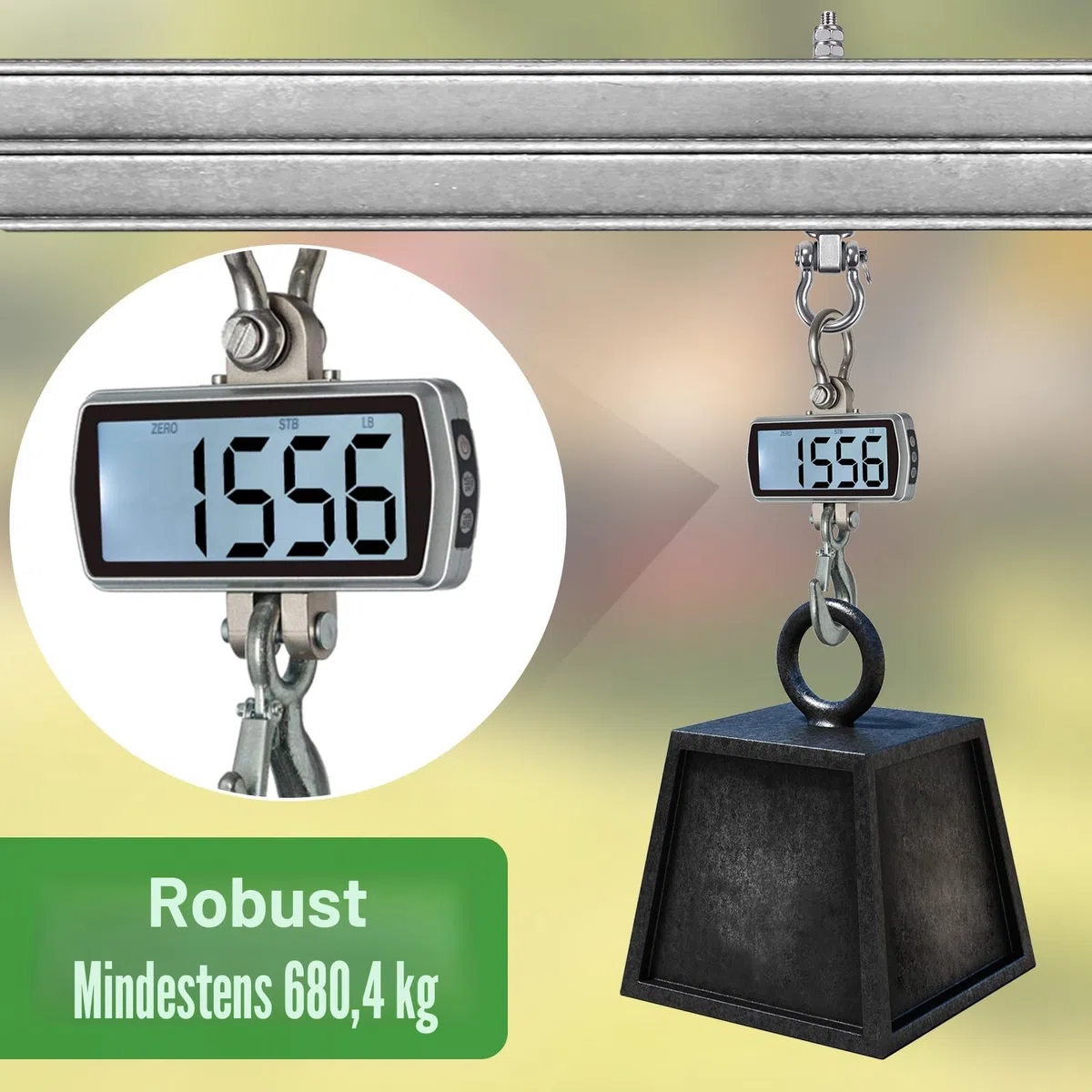 Dolibest 2er Schaukelhaken Holzbalken Lager, 175mm Hängematte Befestigung M10 Schwerlast Hängesessel Aufhängung Betondecke Edelstahl Drehbar Boxsack Deckenhalterung ösenhaken zum Schrauben, Bis 680kg