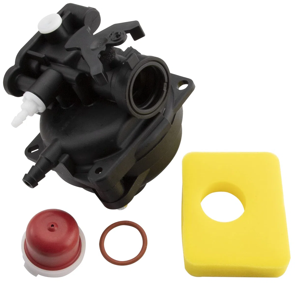 Vergaser Rasenmäher Motor Ersatz Kit für Briggs & Stratton mit O-Ring Unterlegscheibe 799583 591160 593261 591110 300E 450E 500E Serie