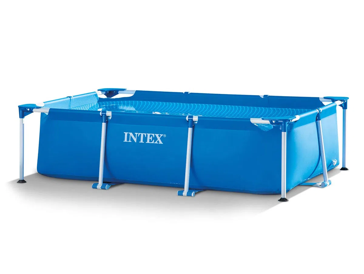 3in1 Set Gartenpool 260 x 160 x 65cm Pool mit Filterpumpe INTEX