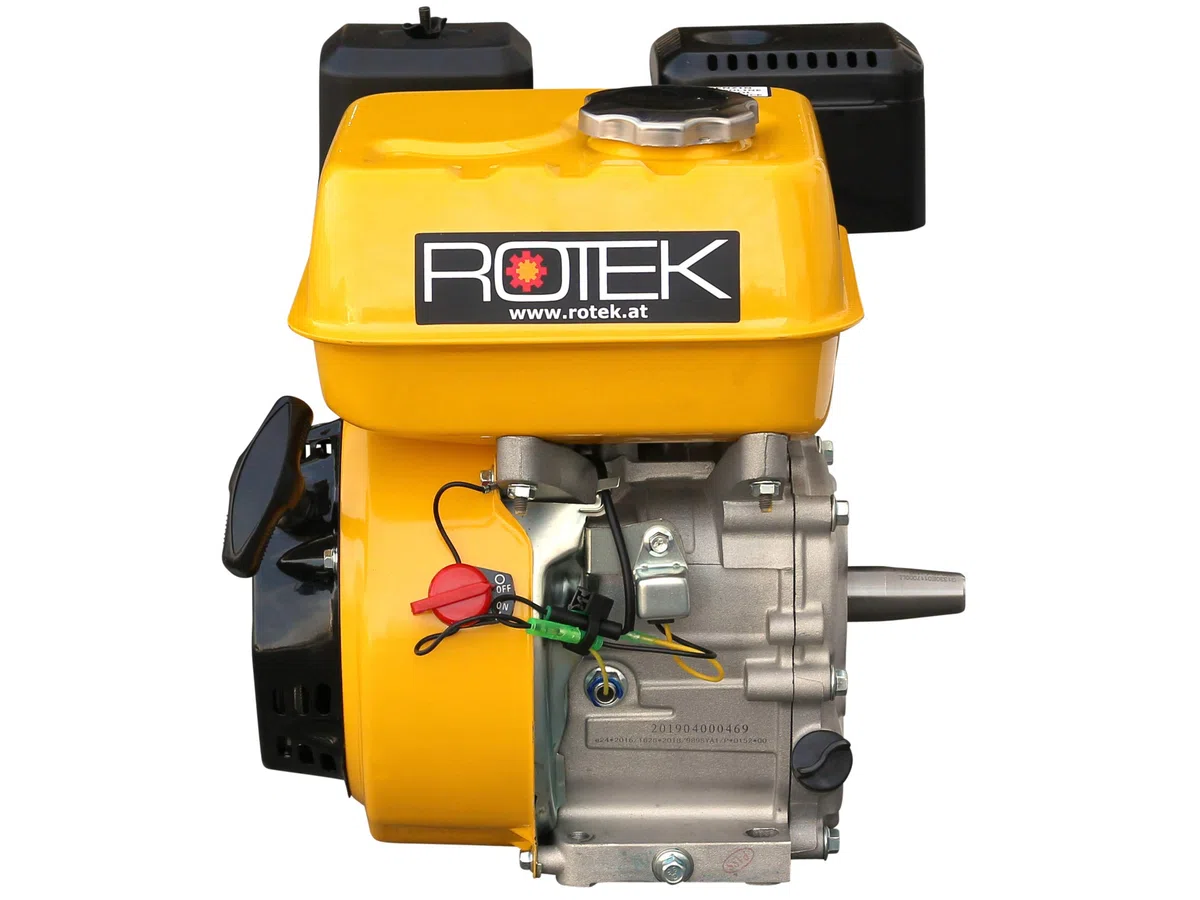 Rotek luftgekühlter 1-Zylinder 4-Takt 212ccm Benzinmotor, EG4-0210-5H-V5