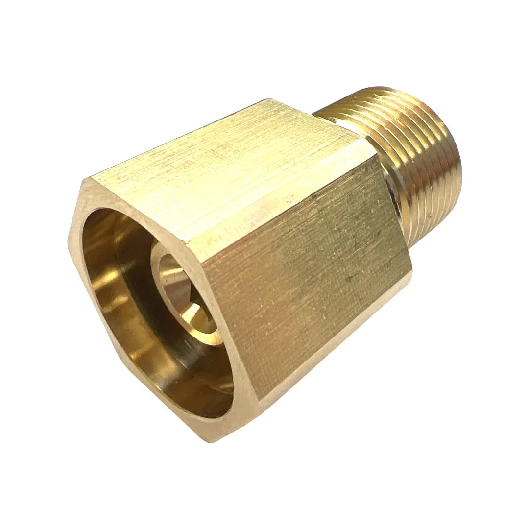 M&M Smartek Adapter 6 für Kärcher EASY!Lock TR22 IG auf M22 x 1,5 AG – Messing-Adapter für HD/HDS Hochdruckreiniger – Verbindet EASY!Force Pistole mit M22-Schläuchen