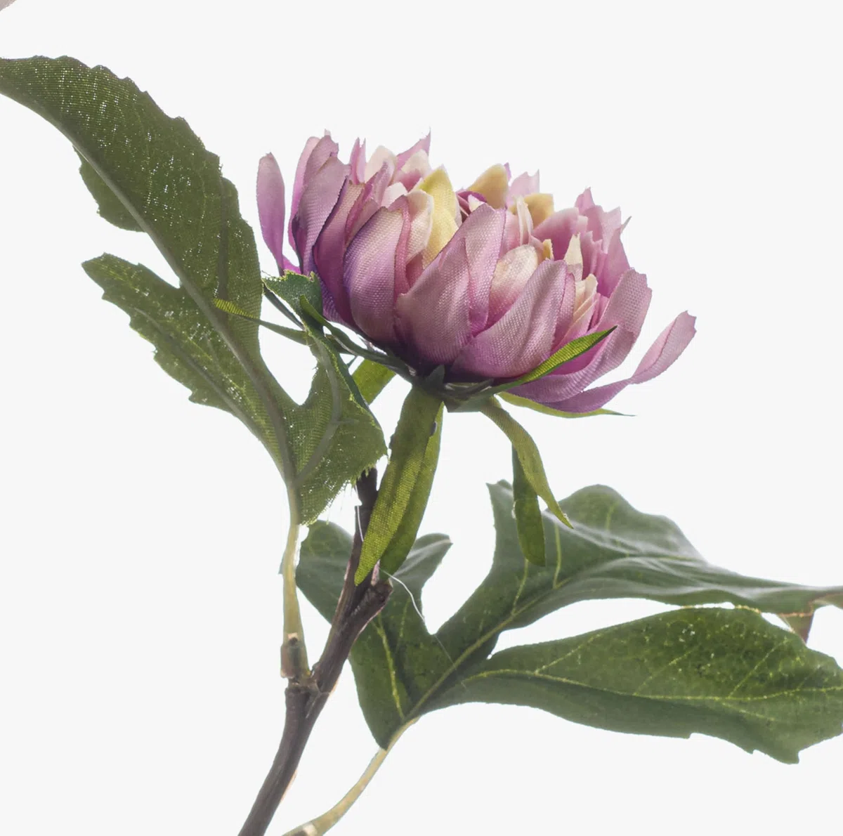 artplants.de Kunst Zweig Dahlie KALGER, lila, 75cm | Künstlicher Dahlienzweig