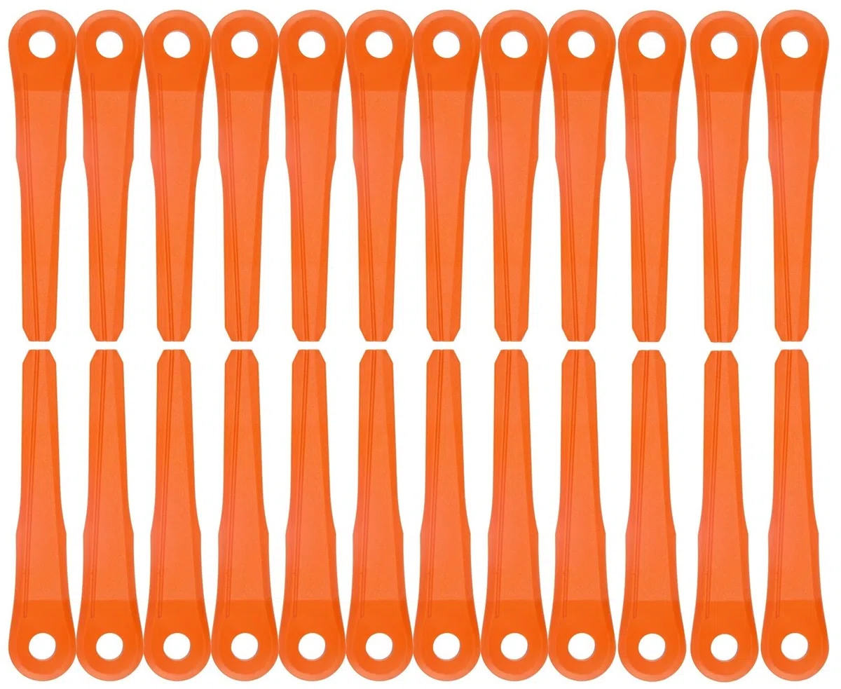 24 Stück Kunststoffmesser für Stihl Polycut 6-2, 6-3, 7-3, 28-2, 48-2, Ersatzmesser 40020071000