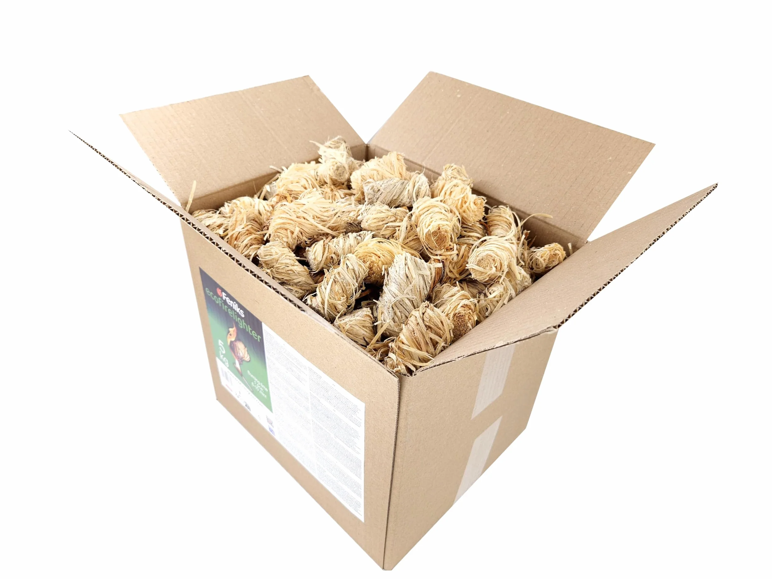 Feniks Anzünder 5kg (ca. 450-500 STK.) Anzündholz für Kamin, Grill und Lagerfeuer
