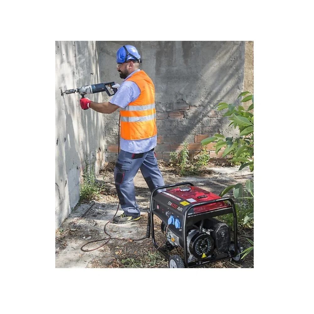 Stromerzeuger 3,2 kW einphasig Benzin 230 V 50 HZ AVR mit Seilzugstarter Powermate by PRAMAC EM4100