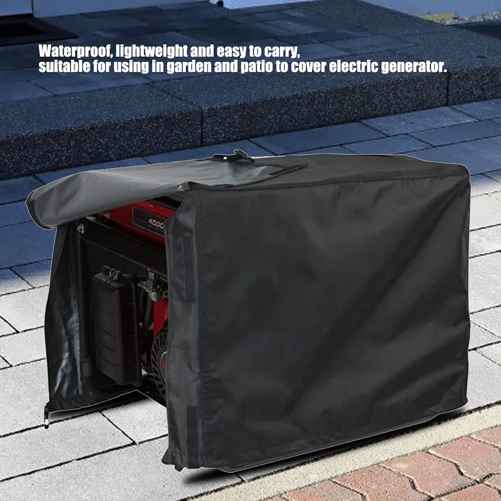 Generator-Abdeckung, Schweißmaschinen-Abdeckung, Schweißer-Staubschutz, Schutzhülle Für Outdoor-Stromgeräte, Wasserdicht, Winddicht, Schneefest, Staubdicht, Schutzhülle (Schwarz)