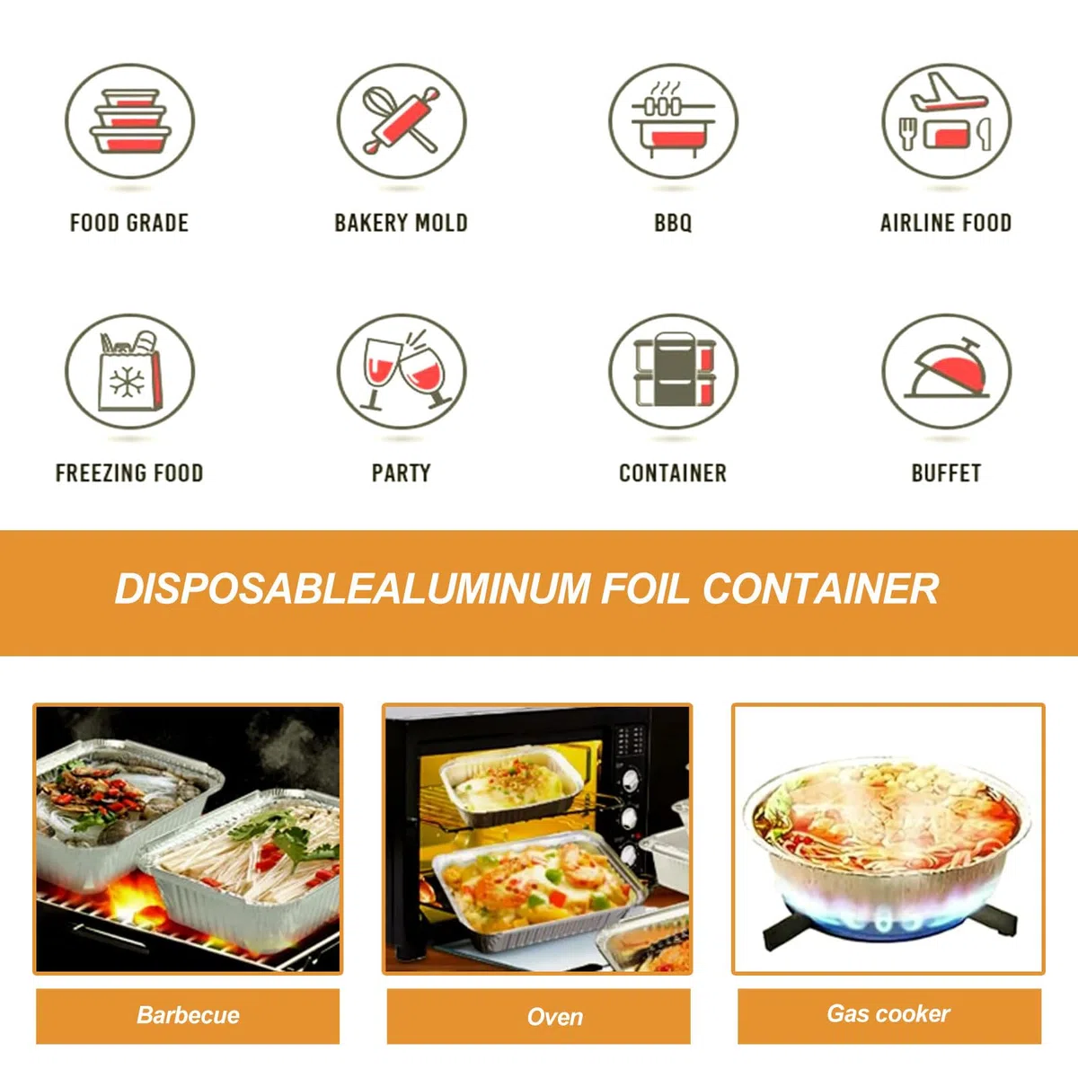 45 Stück Aluschalen mit Deckel Set – Premium Grillschalen Aluminium (1900ml/700ml/450ml) – Alu Grillschalen Wiederverwendbar für Backofen & Grill – Fettauffangschale Gasgrill & Aufbewahrung