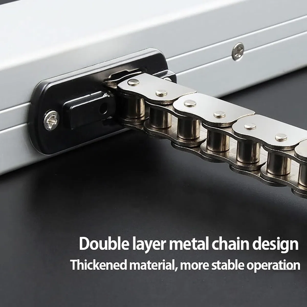 Elektrischer Kettenantrieb, Fensteröffner, 600 N, für Dachfenster und Flügel, 300–1000 mm, mit automatischer Schließfunktion, ideal für Heim- und Büroautomation