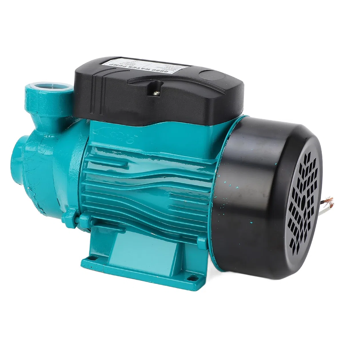 Teichpumpen für Outdoor -Teiche, Kleine Wasserpumpe Solar DC Wirbelpumpe 200 W 3200 U/Min 35 Lpm groß 25 M Solarwasserpumpe Hochleuter Wirbel Wirbelpumpe (DC12V)