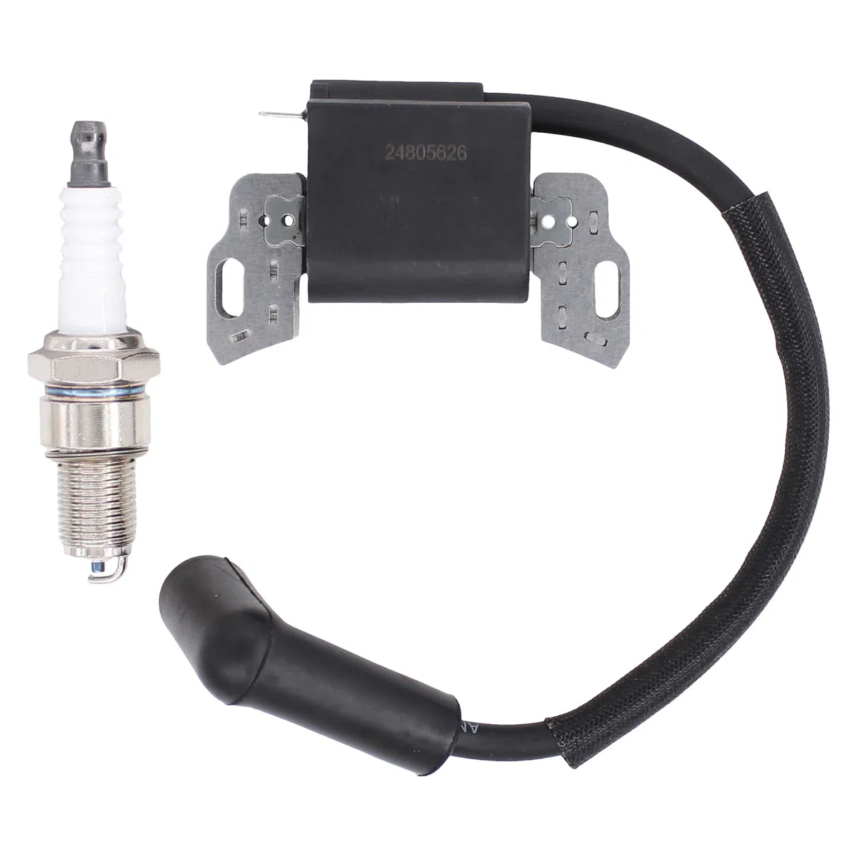 Zündspule Zündkerze Motor Zündspulenmodul Zündung Spule Modul Ersatz für Briggs & Stratton 300E 450E 625EXi 500E 575EX 799582 593872 798534 125cc Motor 08P500 08P600 093J02 09P600 09P700 Rasenmäher