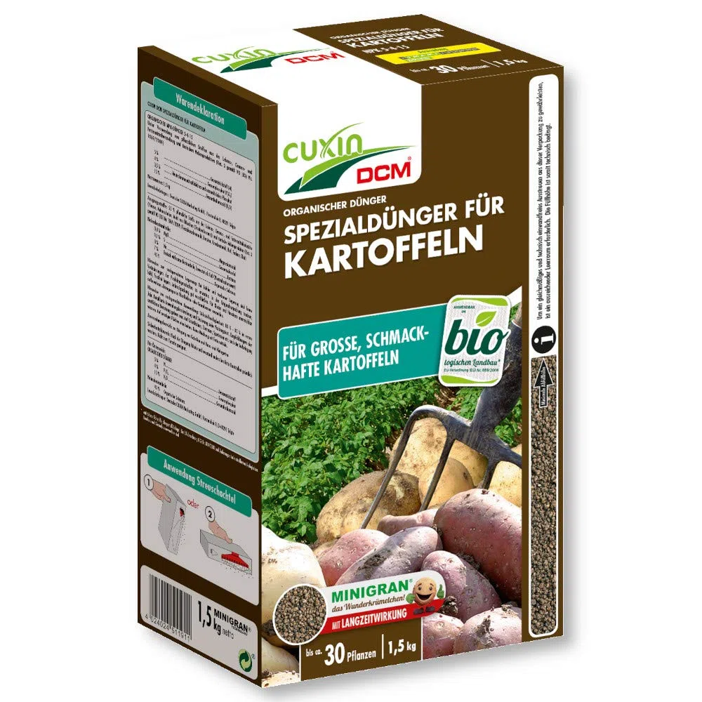 CUXIN DCM Organischer Dünger für Kartoffeln 1,5 kg