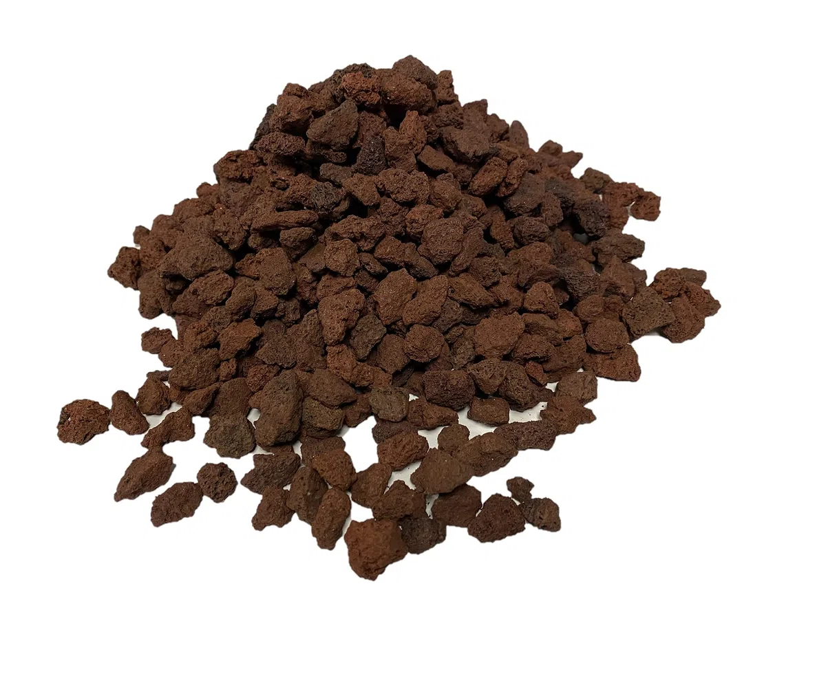 Lava 8-16 mm Rot-Braun Deko 20 Ltr Sack Lavakies Kies Mulch Lavasplitt Rot Braun Eifellava
