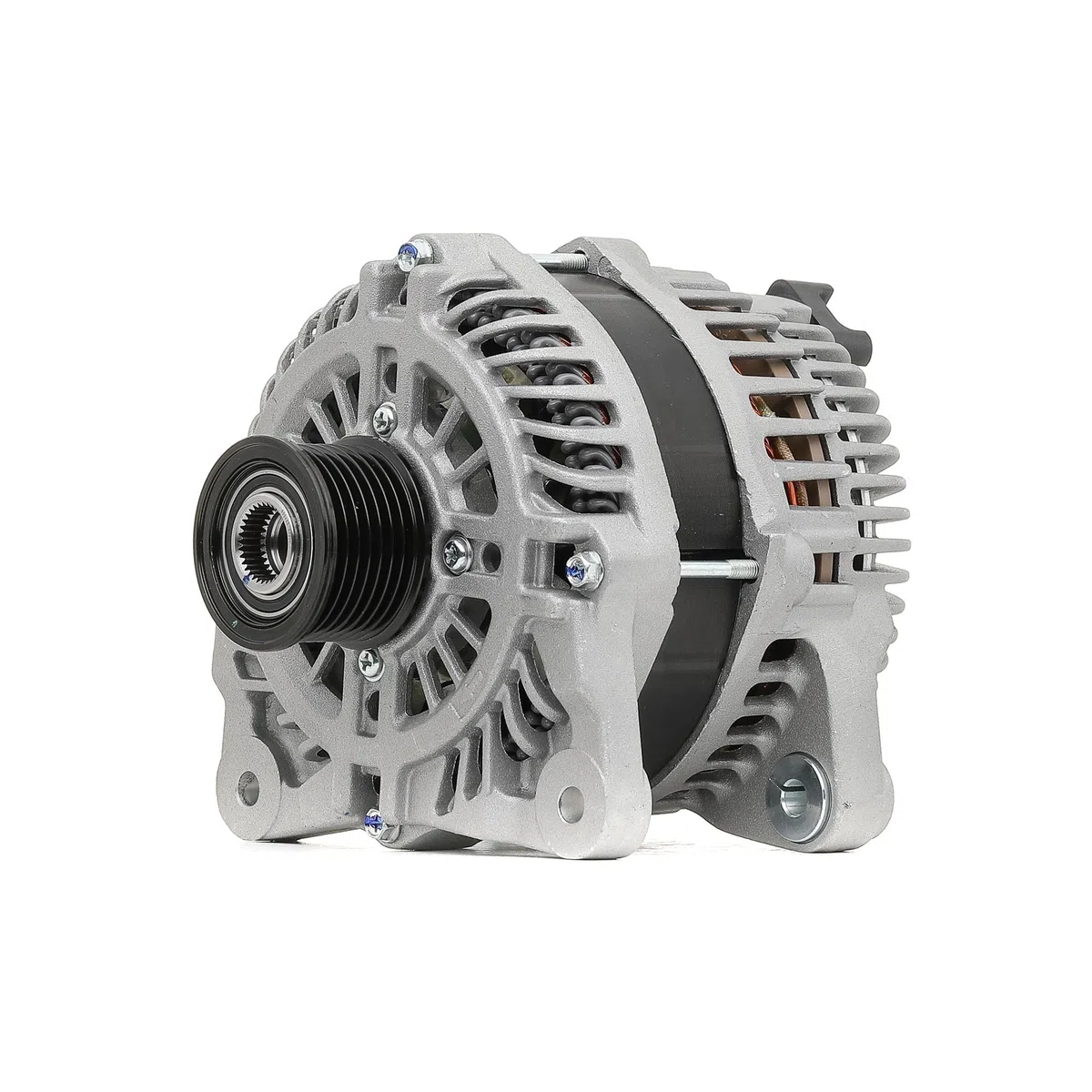 RIDEX 4G0768 Lichtmaschine 185A Generator LiMa 12V Alternator mit Freilaufriemenscheibe Kompatibel mit RENAULT Master 3 Kasten FV 2310000Q8E 1695662680 1695662780