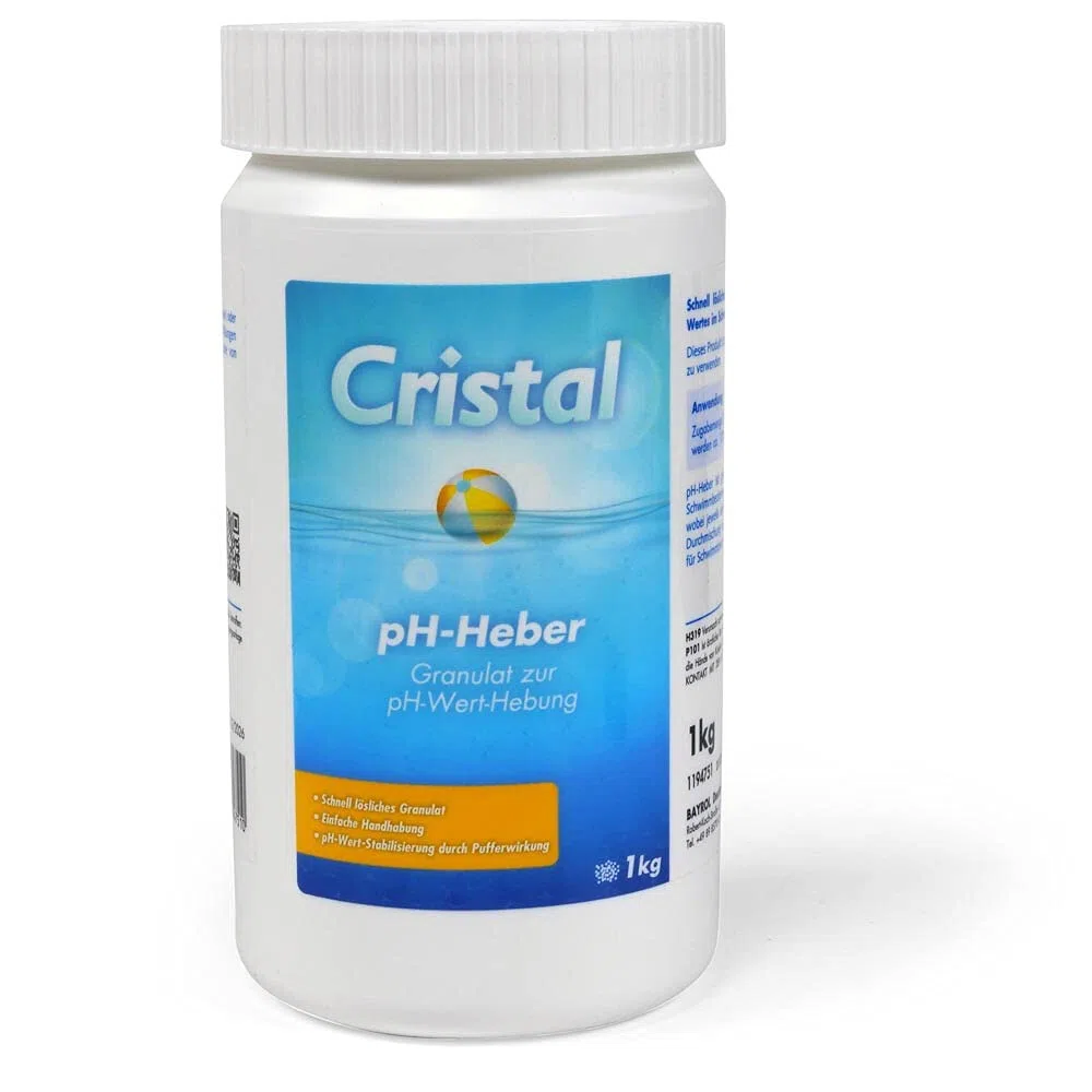 Cristal pH - Körnig Spar Set - Cristal PH-Heber 1 kg + pH-Senker 1,5 kg