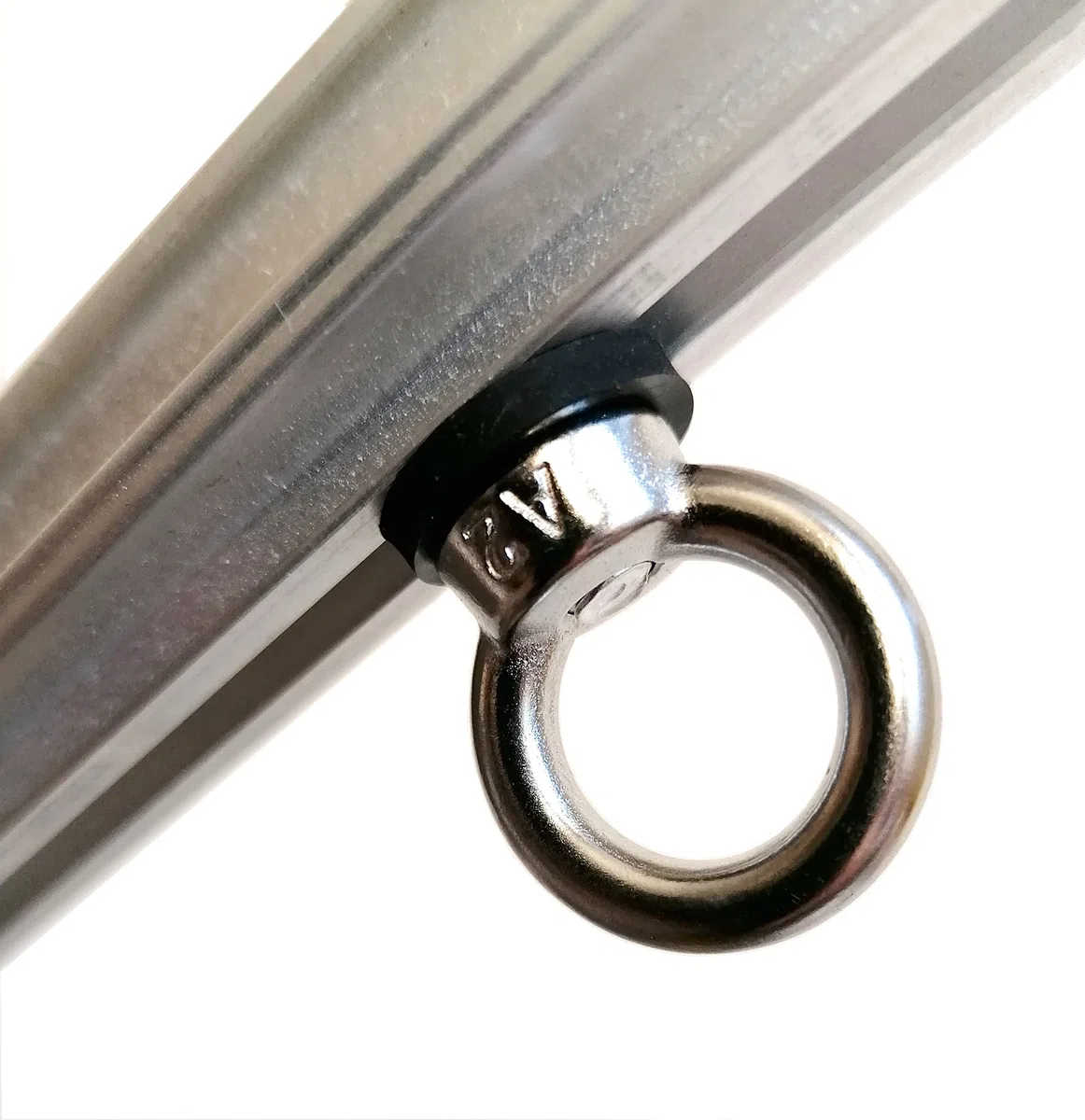 Ringmuttern mit Hammerkopfschraube M6, Edelstahl, 12 Stück | Für Pflanzenhalter, Für Gewächshaus, Hammerkopf 11 x 6 x 2,5mm
