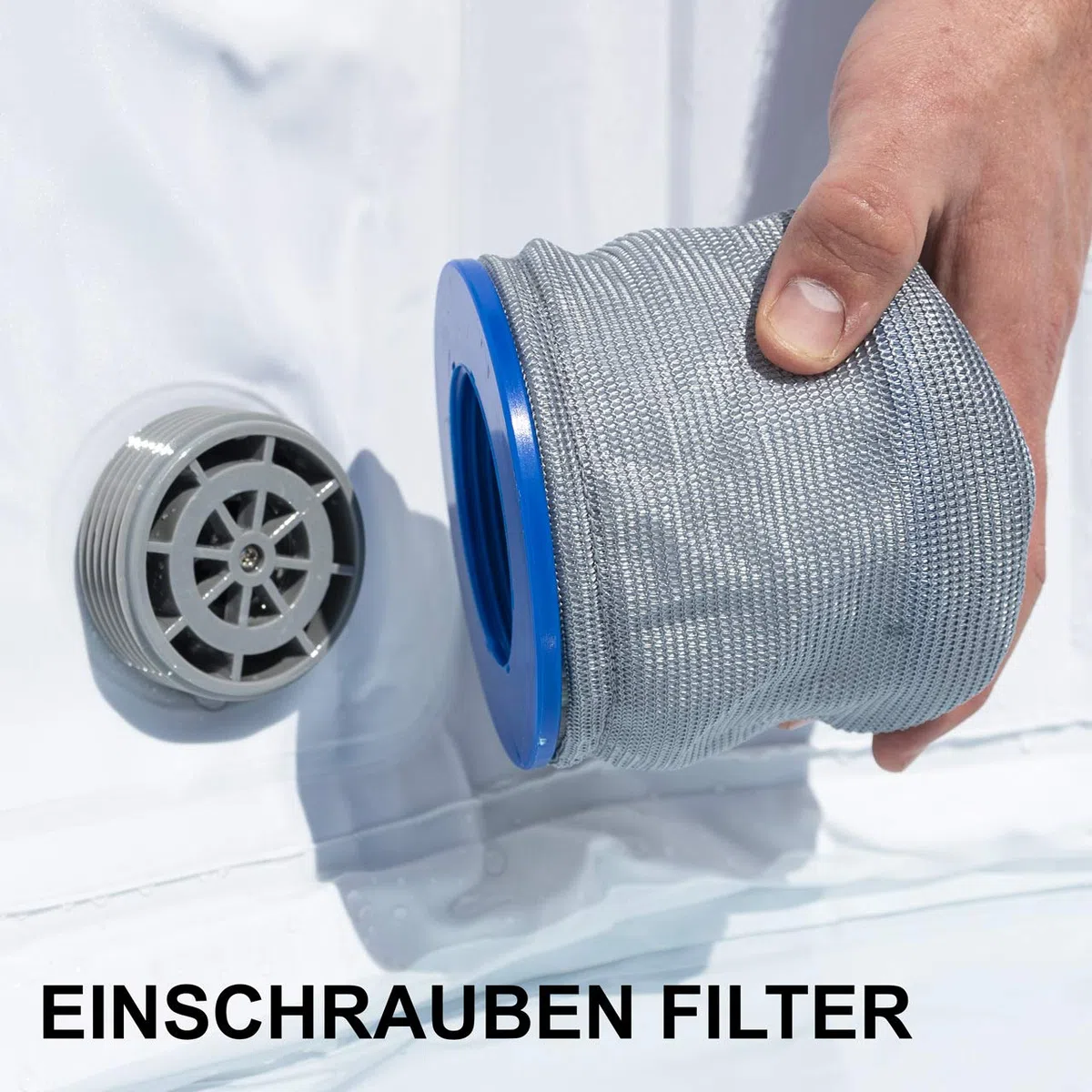 CosySpa Ersatz Whirlpool Filter | hochwertiger Filterkartusche für Whirlpool als Standard oder Einschrauben erhältlich | Einzeln, 6er- oder 12er-Set erhältlich (6er-Set, Einschrauben)